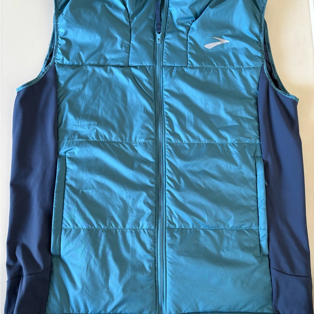 Brooks Teal Puffer Jacket